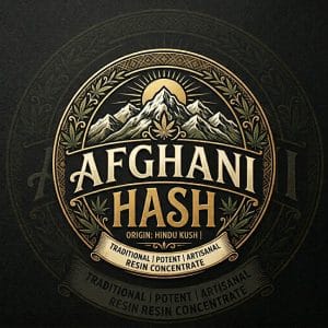 Afghan Hash sift-style Cannabis sativa solid