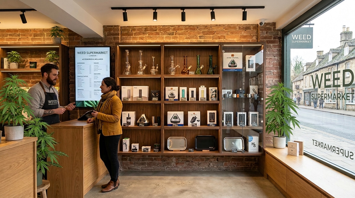 Weed Supermarket Branded Accessories Guide | Rolling Trays, Grinders & Storage