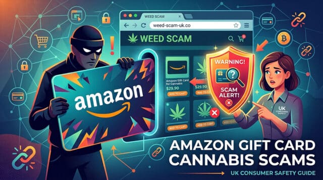Amazon Gift Card Cannabis Scam: UK Customer Loses £138